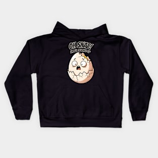 Oh snap Egg Kids Hoodie